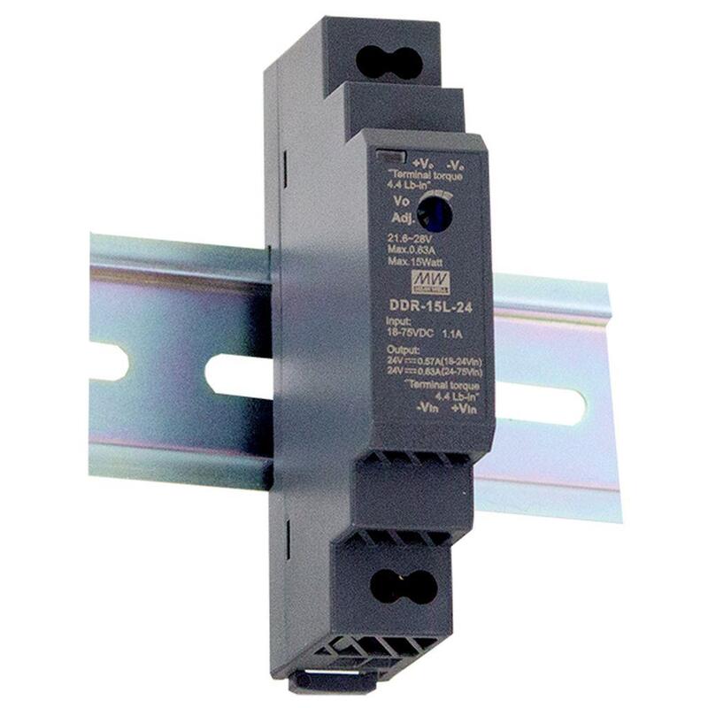 Источник питания на DIN-рейку MEANWELL DDR-15G-24