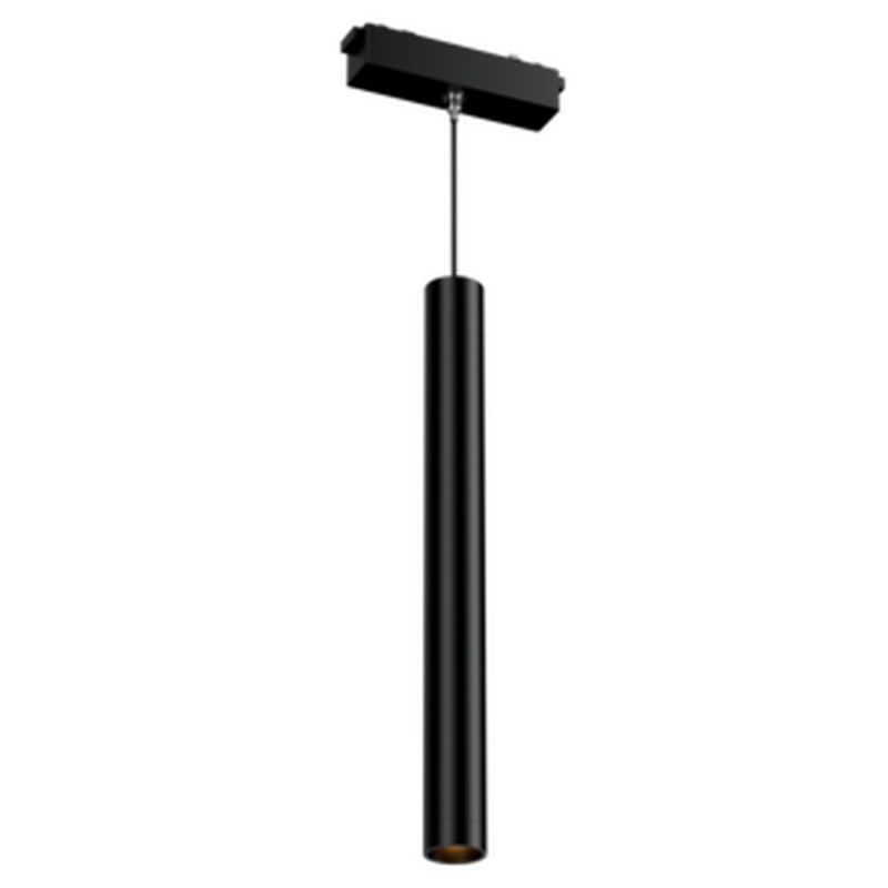 Светодиодный светильник VARTON трековый Long Tube для магнитной системы Galakti 122x30x839 мм 6 Вт 3000 K 24° черный CRI>94