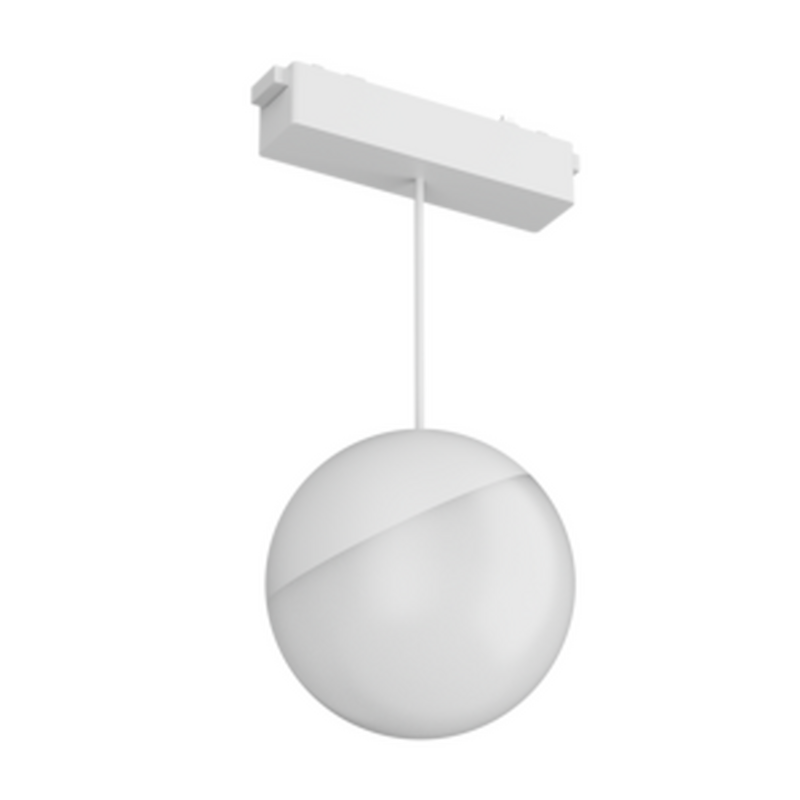 Светодиодный светильник VARTON трековый подвесной Sphere ⌀100 для магнитной системы Galakti 122x100x223 мм 6 Вт 4000 K белый CRI>93