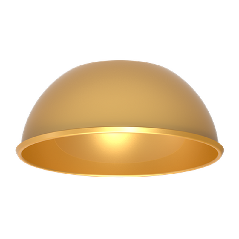 Рефлектор для DL-Spark 15 Вт матовый золотой