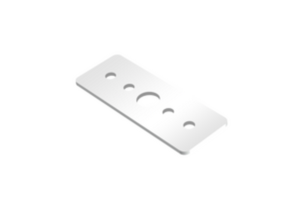 Соединитель механический для шинопроводов магнитной системы Galakti 50x22x1 мм белый