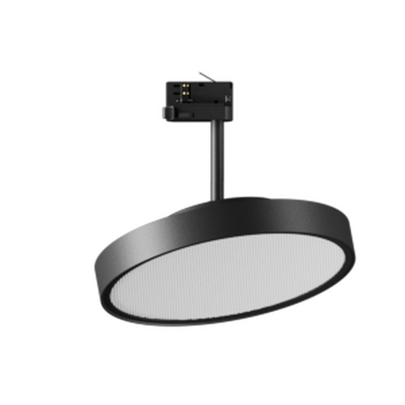 Трековый светильник рассеянного света TT 300х75 мм 4000К, 28 Вт, RAL7021 муар черно-серый диммируемый по протоколу DALI