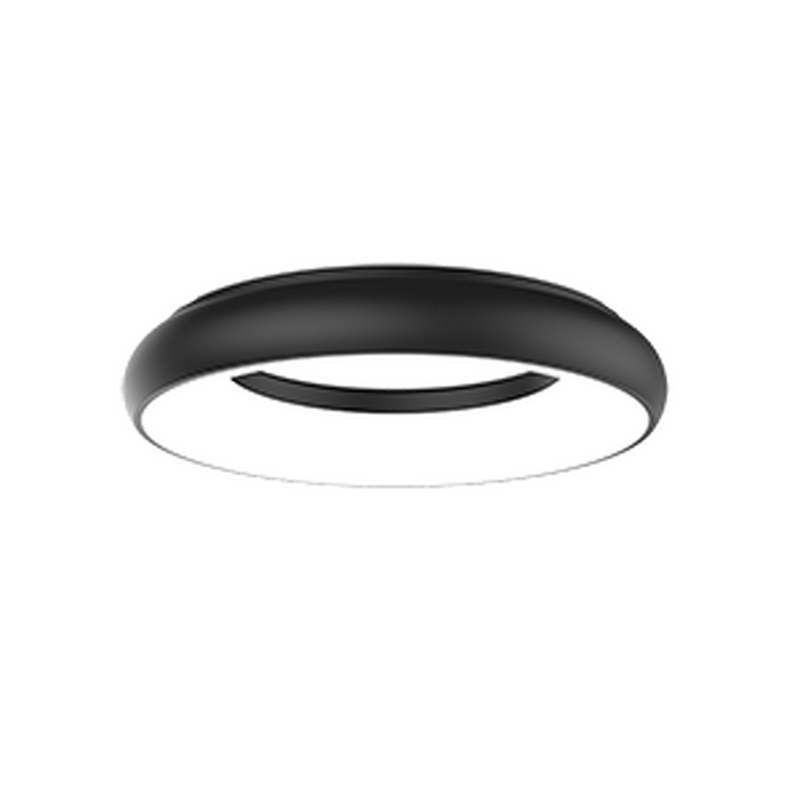 Светодиодный светильник VARTON NIMBUS подвесной/накладной 25 Вт 300х50 мм 3000 K IP40 с рассеивателем опал черный