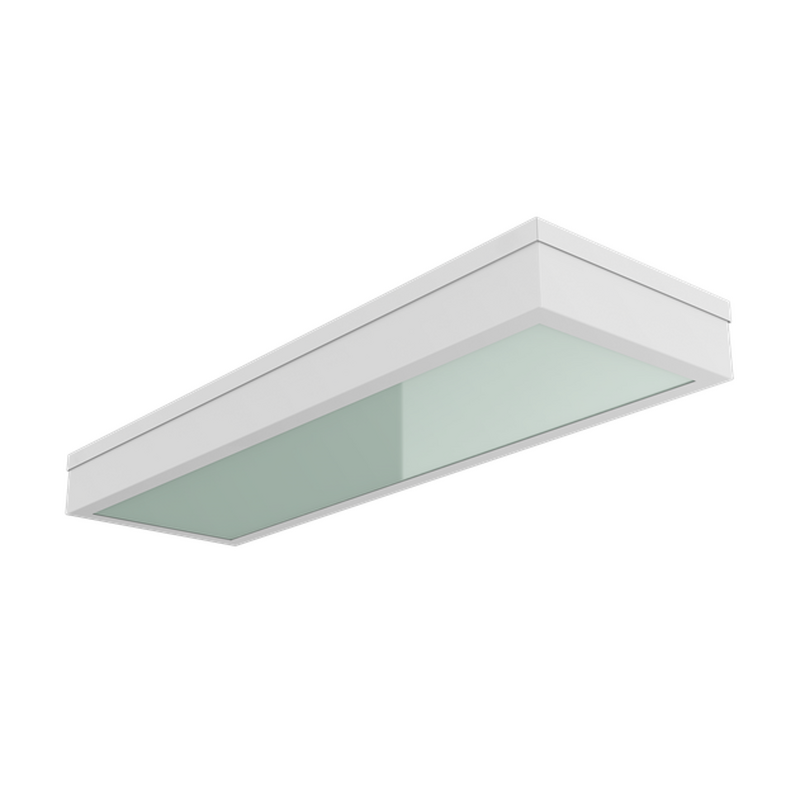 Светодиодный светильник VARTON C170/UGL медицинский 16 Вт CRI90 4000 K встраиваемый/накладной 595х185х68 мм IP54 с закаленным стеклом