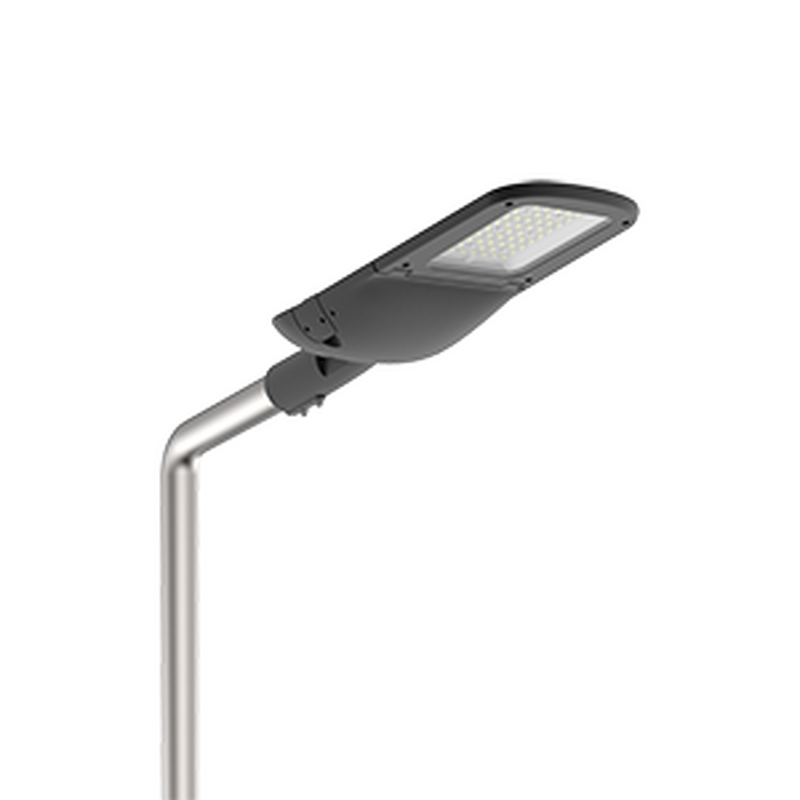 Светодиодный светильник VARTON уличный Tornado Plaza 80 Вт крепление на консоль 5000 K RAL9005 черный муар