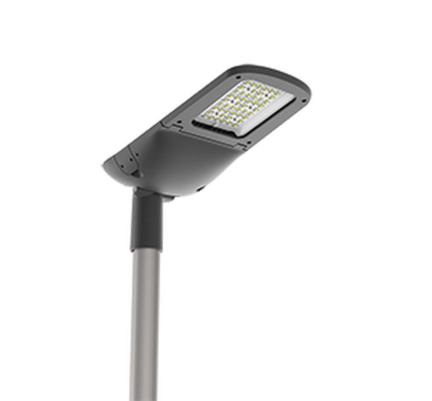 Светодиодный светильник VARTON для пешеходных переходов Tornado Crosswalk крепление на консоль 50 Вт 5000 K класс защиты IP66 черный RAL9005 муар