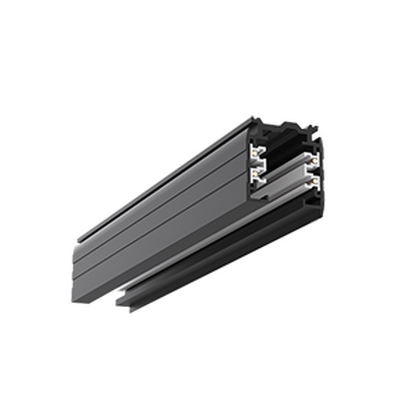 Шинопровод черный 1 м