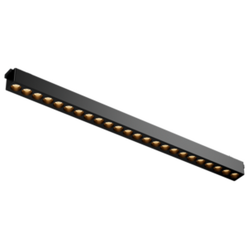 Светодиодный светильник VARTON трековый линейный Comfort L445 для магнитной системы Galakti 445х26х24 мм 24 Вт 4000 K 24° CRI>90 черный