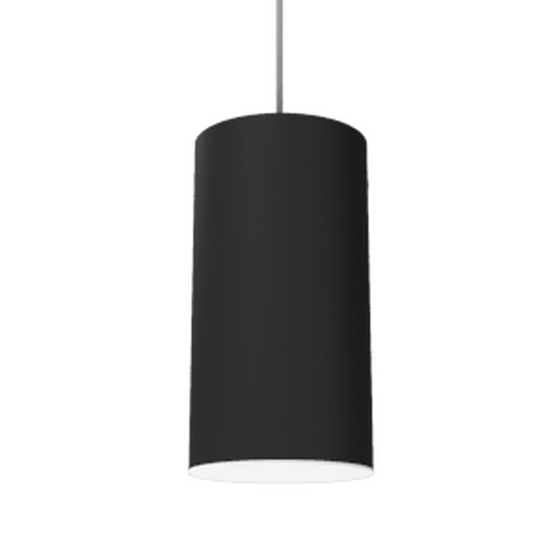 Светодиодный светильник VARTON DL-Roll 9 Вт подвесной 4000 K 90х170 мм RAL9005 черный муар с рассеивателем опал