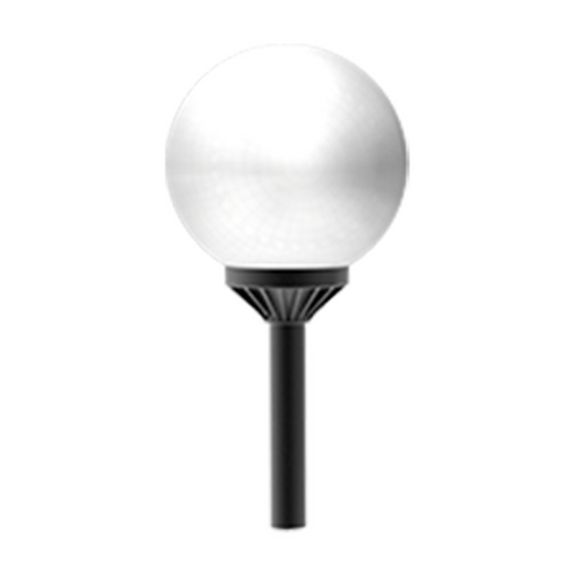 Светодиодный светильник VARTON парковый Omni торшерный 40 Вт 3000 K RAL9005 черный муар