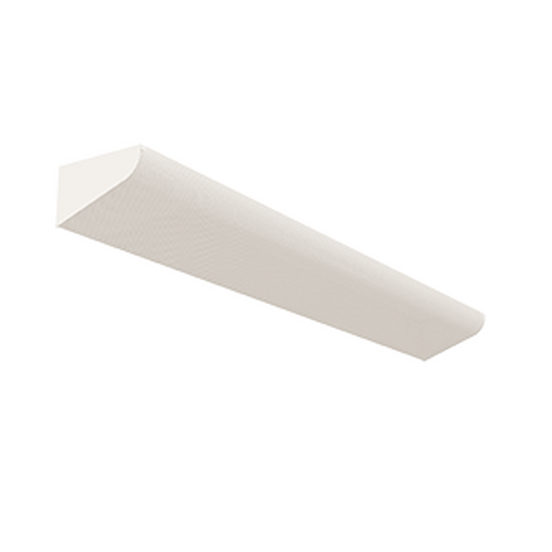 Люминесцентный светильник VARTON COT/N 2x28 прикроватный 1233х166х97 мм с опаловым рассеивателем IP20 накладной RAL9010 белый матовый