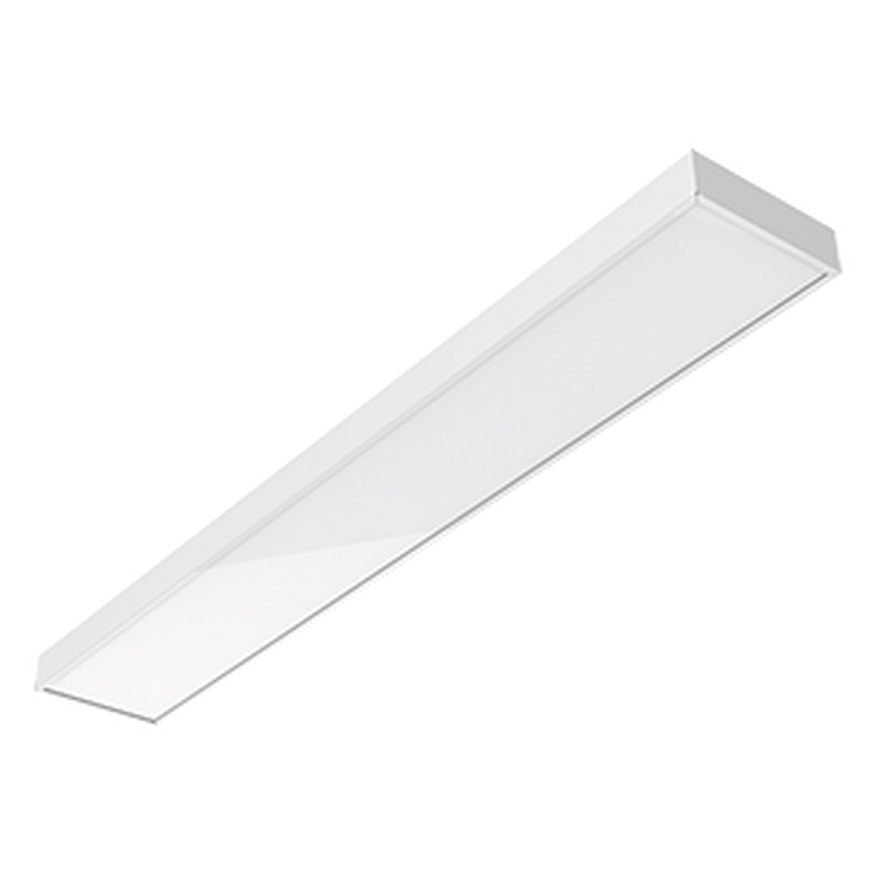 Светодиодный светильник VARTON E270 Basic для образовательных учреждений встраиваемый/накладной 30 Вт 4000 K 1195х180х50 мм IP40 с опаловым рассеивателем аварийный автономный постоянного действия