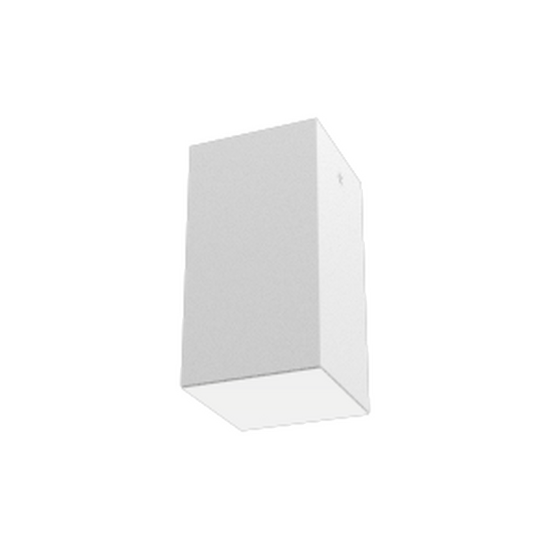 Светодиодный светильник VARTON DL-Box 9 Вт накладной 3000 К 90x90x170 мм RAL9003 белый муар с рассеивателем опал DALI