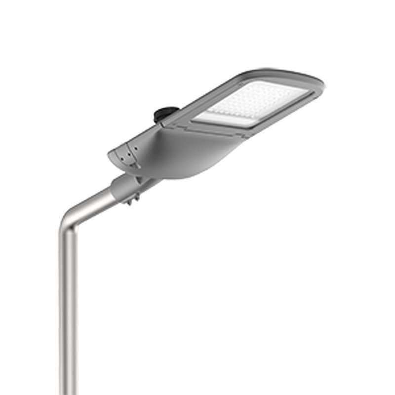 Светодиодный светильник VARTON уличный Tornado Road крепление на консоль 120 Вт 4000 K 1..10V NEMA RAL7045 серый муар