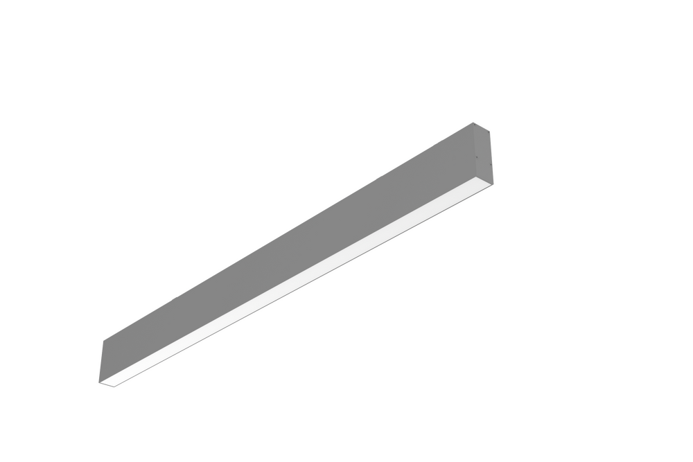 Светодиодный светильник VARTON Angusta High 1753x35x90мм накладной 35 Вт 3000 К IP40 RAL7045 серый муар с рассеивателем опал DALI