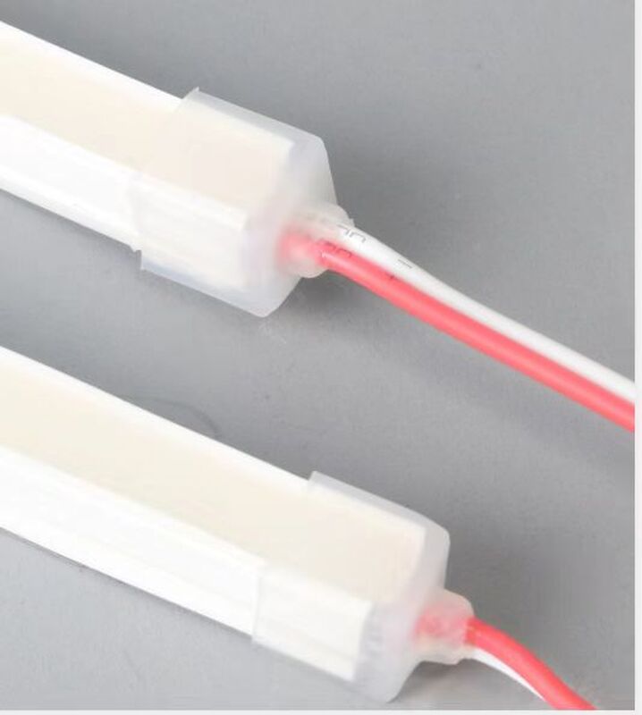 Комплект торцевых заглушек с проводом для ленты NEON 8,5x10 SIDE/TOP 5 шт