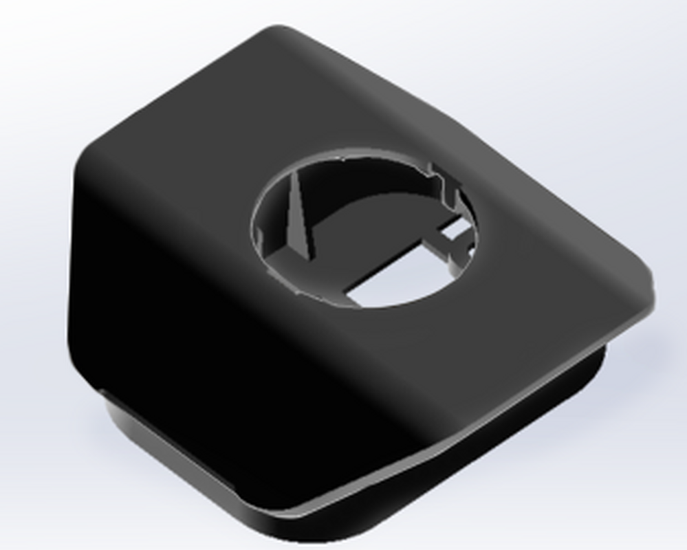 Монтажная коробка для датчика DA2-SEN301/302BK