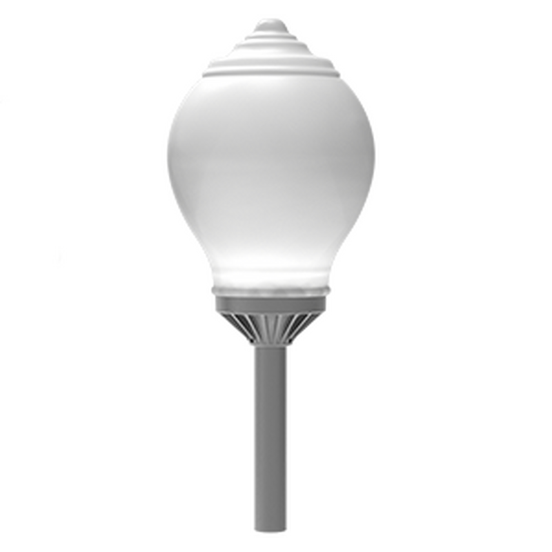 Светодиодный светильник VARTON парковый Omni-R торшерный 40 Вт 3000 K RAL7045 серый муар