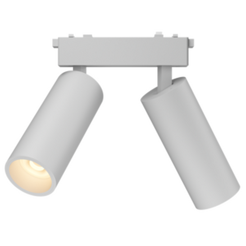 Светодиодный светильник VARTON трековый Accent X2 для магнитной системы Galakti 122x26x155 мм 2x9 Вт 4000 K белый CRI>91