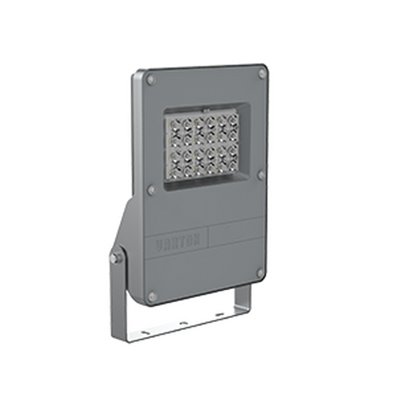 Светодиодный светильник VARTON прожектор FL-Pro 80° 50 Вт 5000 K RAL7045 муар