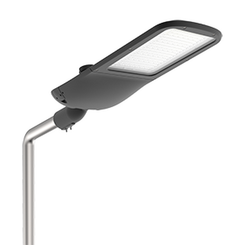 Светодиодный светильник VARTON уличный Tornado крепление на консоль 190 Вт 4000 K 1..10V NEMA RAL9005 черный муар