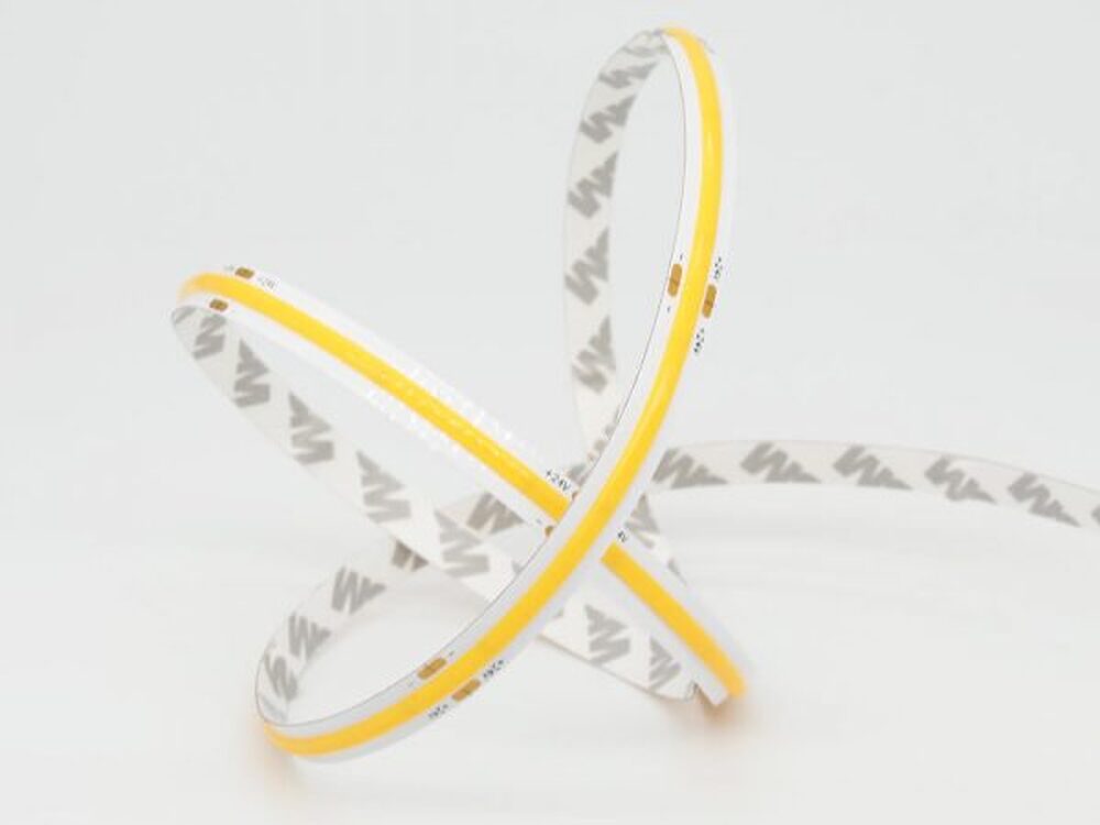 LED лента "ВАРТОН" 10W/m 24V 3000K 5m х10 mm IP20 SMD COB FreeCut 480LED/m (упаковка 5м)