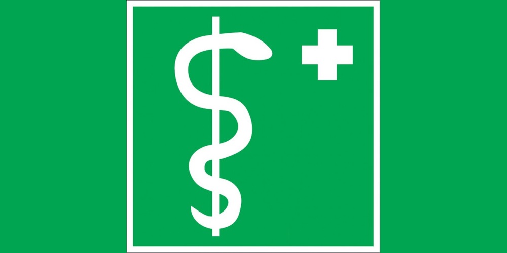 пиктограмма "МЕДПУНКТ" 180х90мм для аварийно-эвакуационного светильника Compact