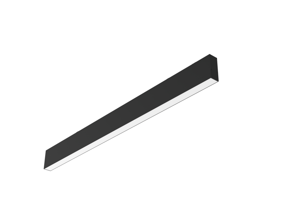 Светодиодный светильник VARTON Angusta High 1009x35x90мм накладной 35 Вт 4000 К IP40 черный RAL9005 муар с рассеивателем опал DALI