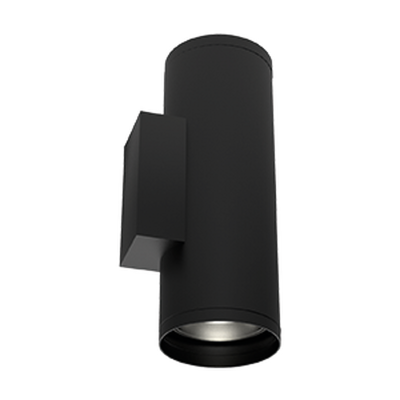 Светодиодный светильник VARTON архитектурный Gutta Twin 2x20 Вт 5000 К 18 градусов RAL9005 черный