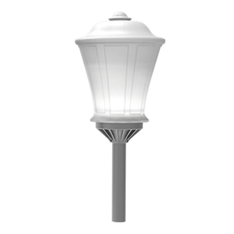 Светодиодный светильник VARTON парковый Omni-T торшерный 40 Вт 4000 K RAL7045 серый муар