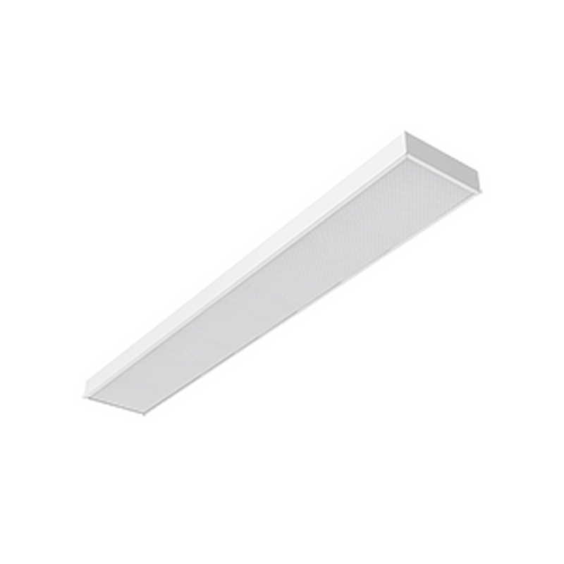 Светодиодный светильник VARTON A270 2.0 офисный 45 Вт встраиваемый/накладной 3000 K 1195х180х50 мм IP40 с призматическим рассеивателем аварийный белый