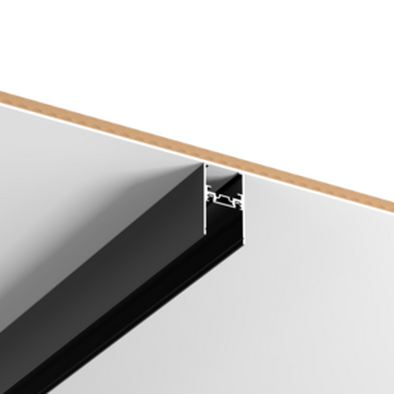 Шинопровод магнитный подвесной 1 м для магнитной системы Galakti черный