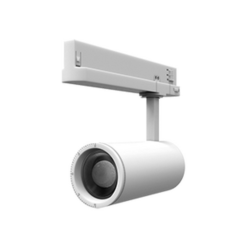 Светодиодный светильник VARTON трек TT-Zoom 20 Вт 4000 K 225х173х70 мм угол 20-55&deg; белый матовый RAL9003