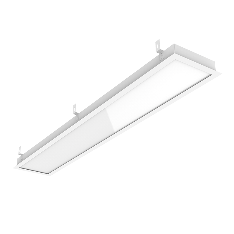 Светодиодный светильник VARTON GR350/F 2.0 30 Вт 4000 К 1219х325х50 мм (монт. 1188х294 мм) с рамкой, планками для подвеса и рассеивателем опал