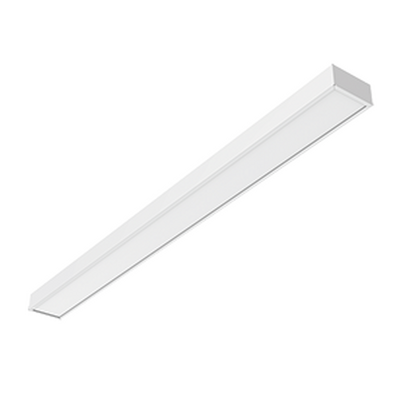 Светодиодный светильник VARTON A220 2.0 офисный 35 Вт встраиваемый/накладной 6500 K 1195х100х50 мм IP40 с рассеивателем опал диммируемый по протоколу DALI