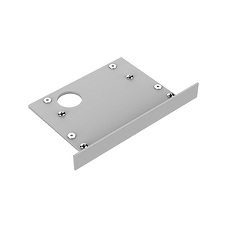 Крышка торцевая (1шт) с гермовводом с набором креплений для светильников серии G-Лайн  RAL7045 серый муар