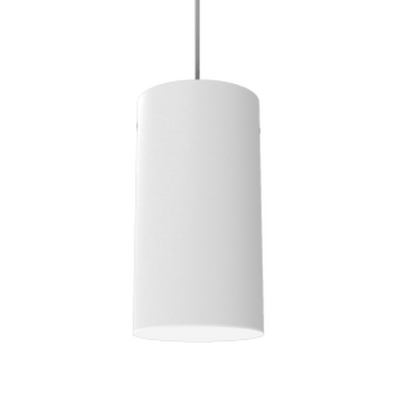 Светодиодный светильник VARTON DL-Roll 12 Вт подвесной 4000 K 90х170 мм RAL9003 белый муар с рассеивателем опал