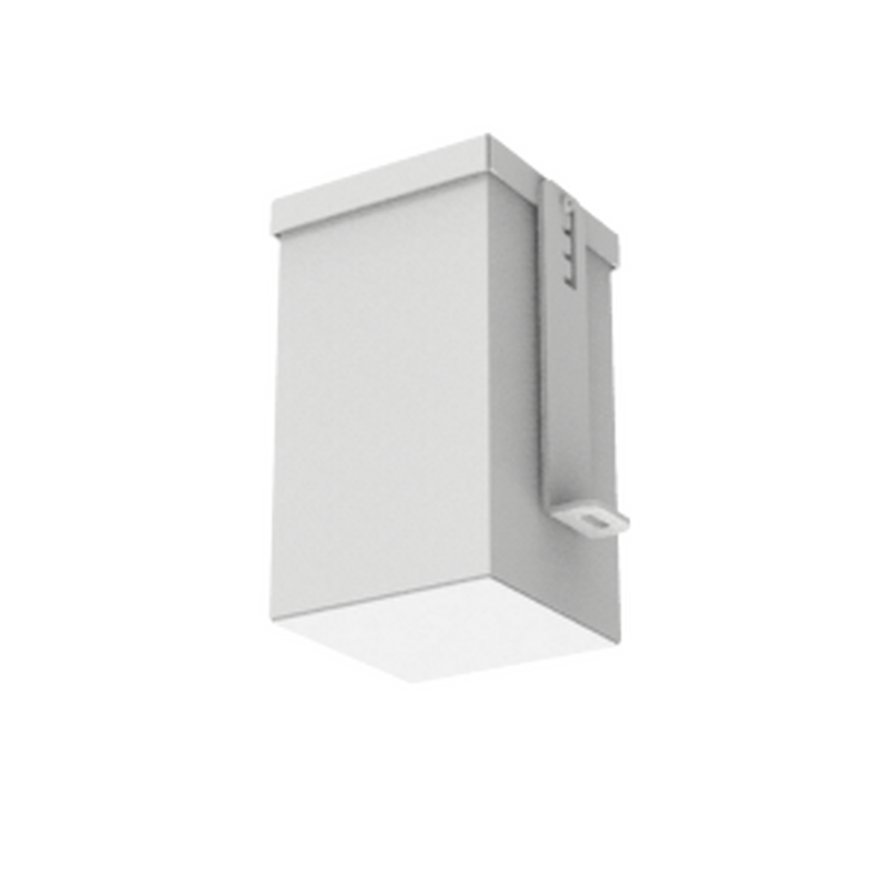 Светодиодный светильник VARTON DL-Grill 100х100 мм 15 Вт для потолка Грильято с шириной ламели 10 мм встраиваемый 3000 К 90х90х160 мм IP54 RAL9003 белый муар