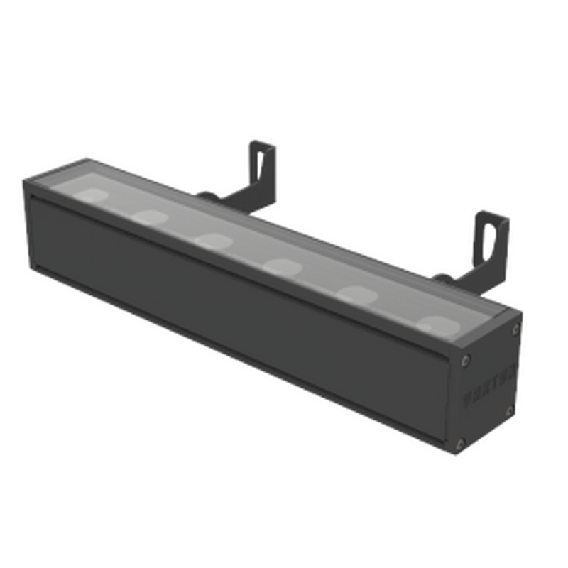 Светодиодный светильник VARTON архитектурный Regula 2.0 300 мм 6 Вт BLUE 15х60 градусов для сборки в линию RAL9005 черный муар