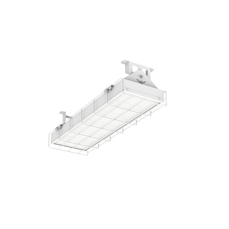 Светодиодный светильник VARTON S170 2.0 спортивный для образовательных учреждений 16 ВТ CRI90 4000 K накладной 600х212х165 мм IP40 с поворотным кронштейном защитной решеткой и рассеивателем призма аварийный автономный постоянного действия