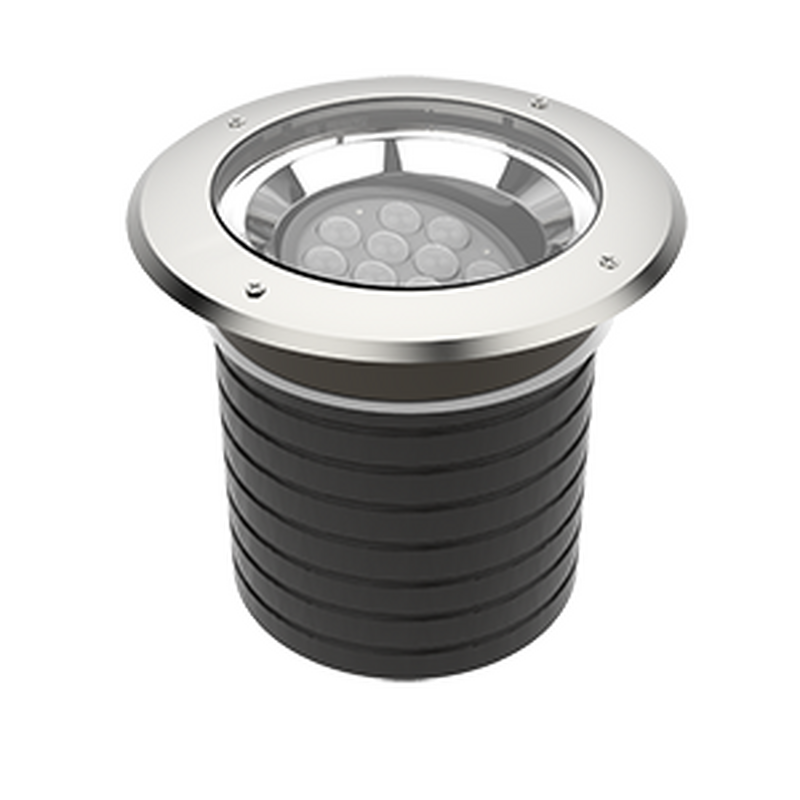 Светодиодный светильник VARTON архитектурный Plint диаметр 330 мм 42 Вт 3000 K IP67 линзованный 30 градусов