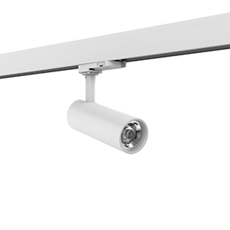 Cветильник LED "ВАРТОН" трек TT-02 2.0 12 Вт 210*74*50 мм 3000K угол 35 градусов RAL9003 белый матовый