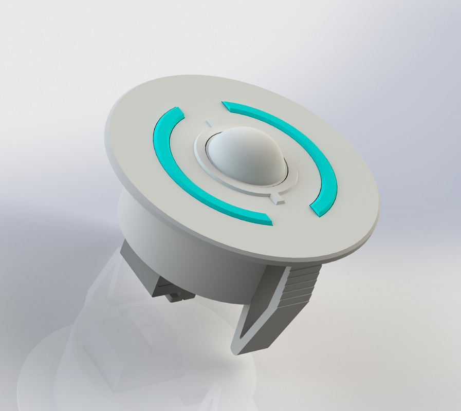 Датчик присутствия и освещенности инфракрасный DA2-SEN302