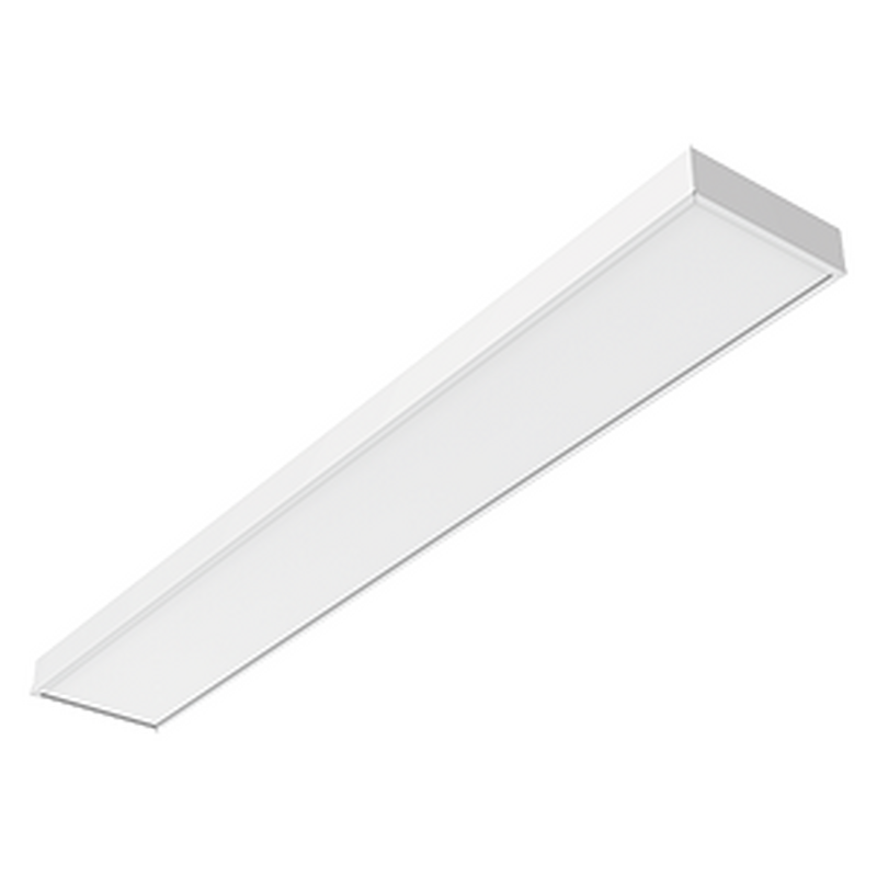 Светодиодный светильник VARTON A270 2.0 офисный 35 Вт встраиваемый/накладной 3000 K 1195х180х50 мм IP40 с опаловым рассеивателем