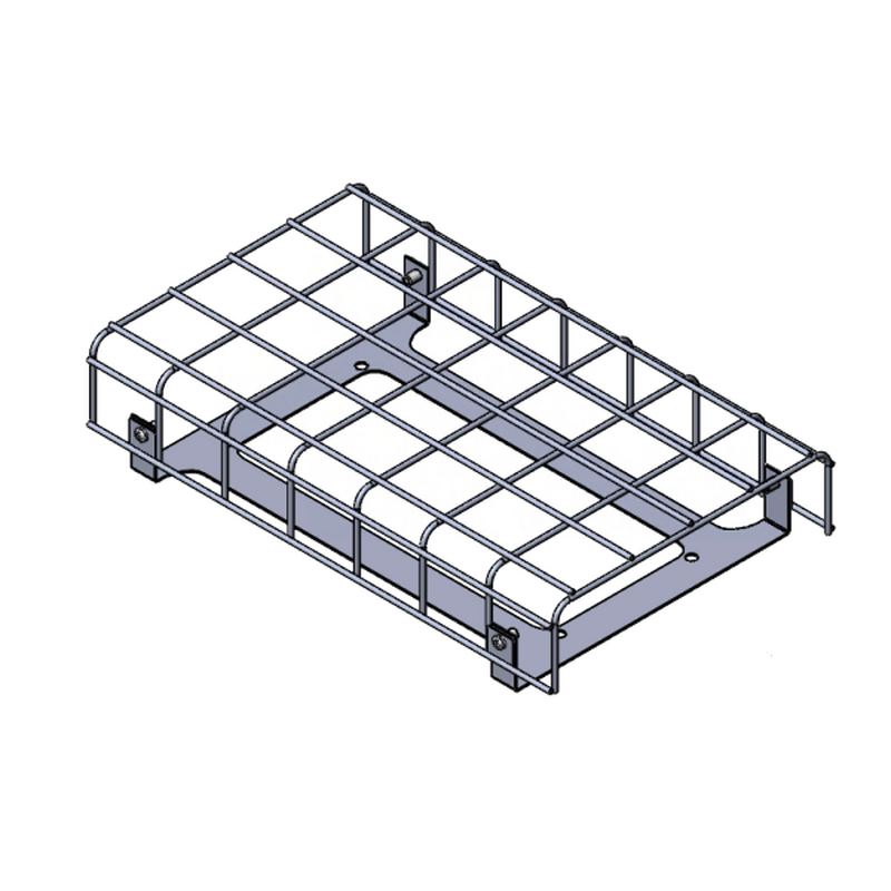 Решетка защитная для Vault 8W 350х210х60мм белая с креплениями