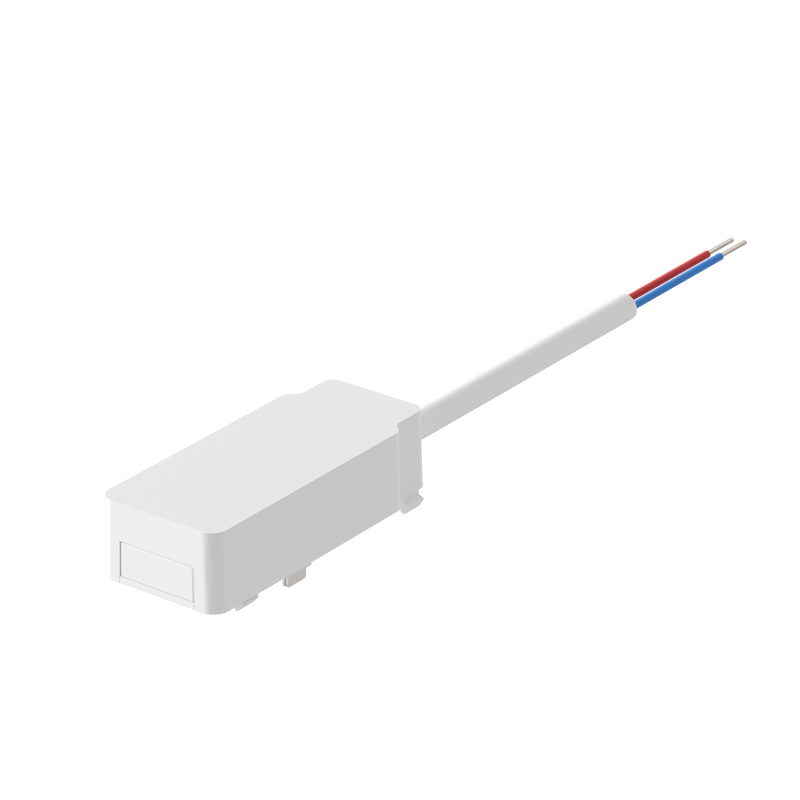 Коннектор питания к внешнему трансформатору для магнитной системы Galakti 60x26x15 мм белый