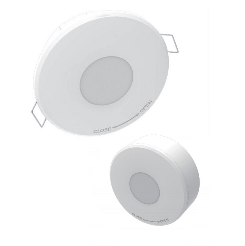 Датчик присутствия MIC встраиваемый/накладной 2000W 6м 360 град