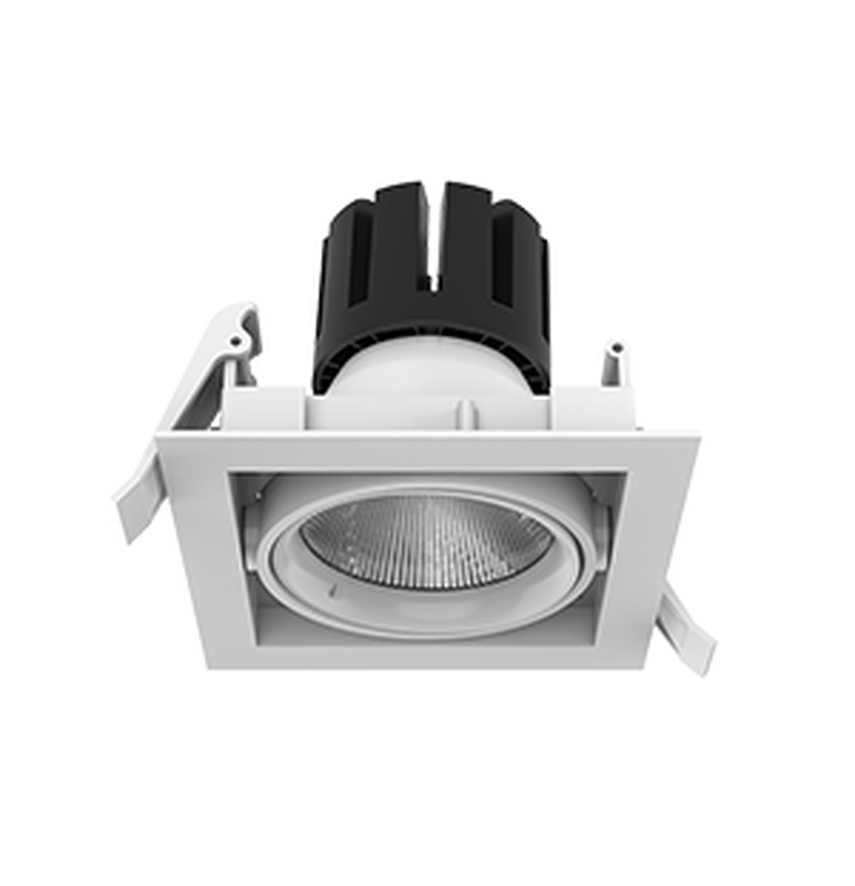 Светодиодный светильник VARTON DL-Tetris поворотный 35° 165х165х140 мм 40 Вт 3000 K IP20