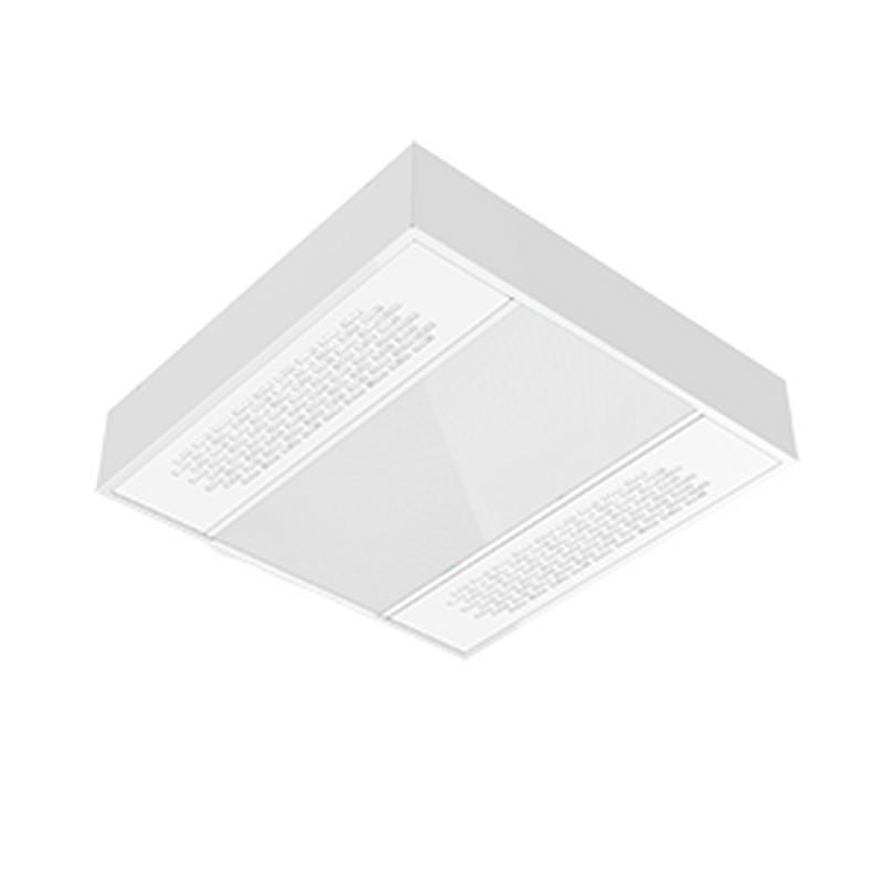 Светодиодный светильник VARTON с UV-блоком накладной 30 Вт 600х600х127 мм 4000 K IP40 с призматическим рассеивателем global white bioguard матовый