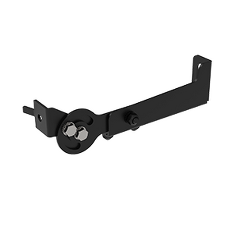 Телескопический кронштейн 150-200 мм для светильников серии Regula 2.0 RAL9005 черный цвет